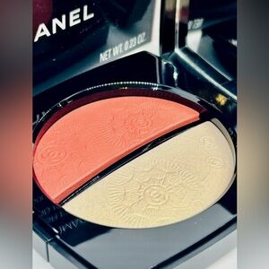 CHANEL JARDIN IMAGINAIRE Blush and Highlighter Duo Gold and Peach Summer 2024